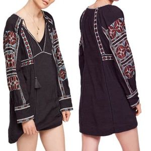 Free People All My Life Embroidered Western Mi